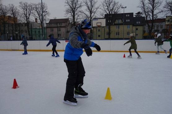  Grafika #14: WF zimą na lodowisku grafika