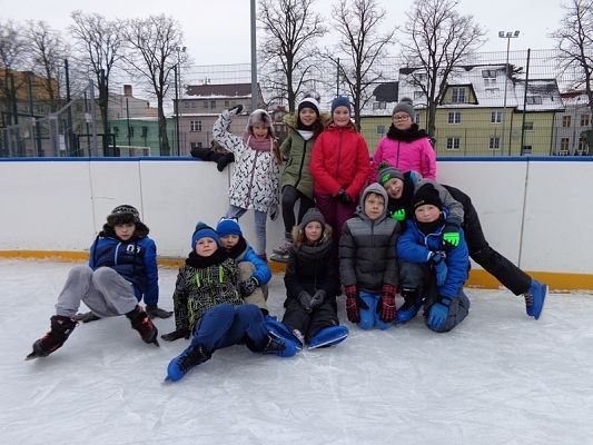  Grafika #8: WF NA LODOWISKU grafika