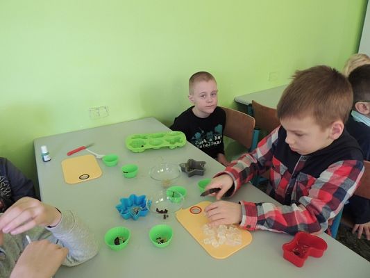  Grafika #1: "MYDŁO, PACHNIDŁO - WARSZTATY" grafika