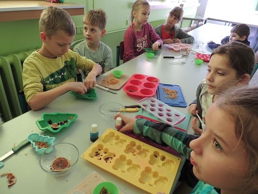  Grafika #6: "MYDŁO, PACHNIDŁO - WARSZTATY" grafika