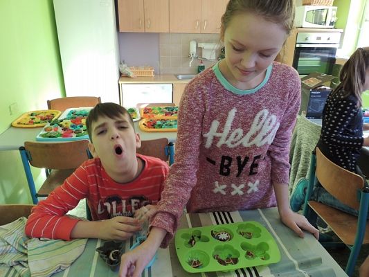  Grafika #16: "MYDŁO, PACHNIDŁO - WARSZTATY" grafika