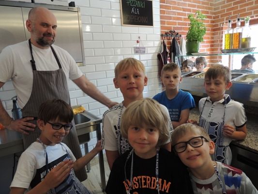  Grafika #5: Warsztaty kulinarne w … pizzerii grafika