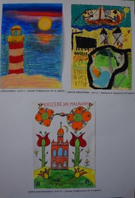  Grafika #6: WYNIKI VI POWIATOWEGO KONKURSU PLASTYCZNEGO ,,KASZUBY JAK MALOWANE grafika