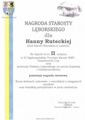  Grafika #7: SUKCESY SPORTOWE KARATEKÓW grafika