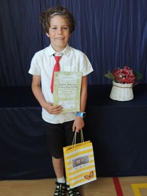  Grafika #1: WYRÓŻNIENIA W POWIATOWYM KONKURSIE ,SEGREGUJĘ Z PASJĄ grafika