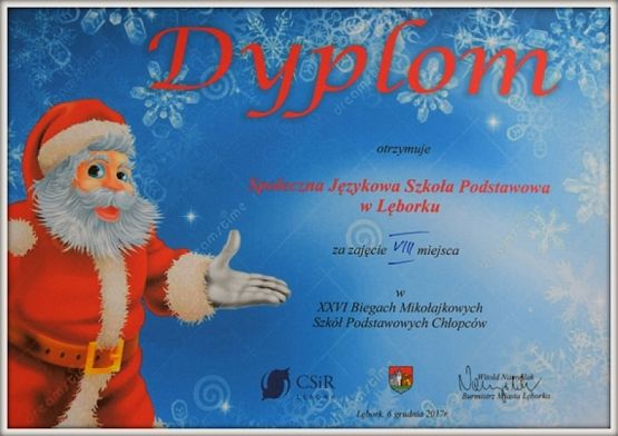  Grafika #15: BIEG MIKOŁAJKOWY grafika