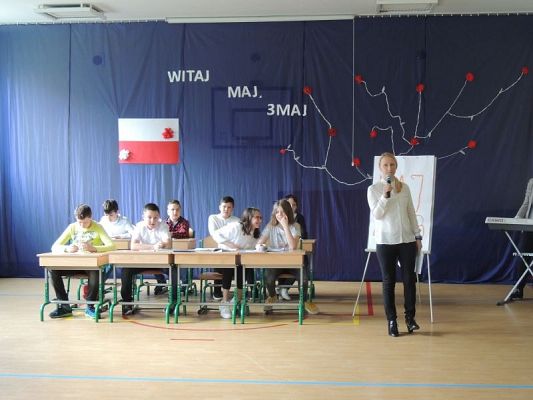  Grafika #1: Apel z okazji rocznicy uchwalenia Konstytucji 3 Maja grafika