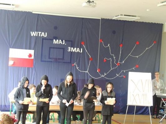  Grafika #3: Apel z okazji rocznicy uchwalenia Konstytucji 3 Maja grafika