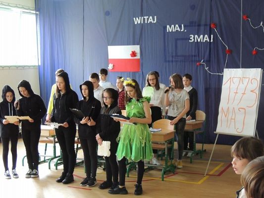  Grafika #5: Apel z okazji rocznicy uchwalenia Konstytucji 3 Maja grafika