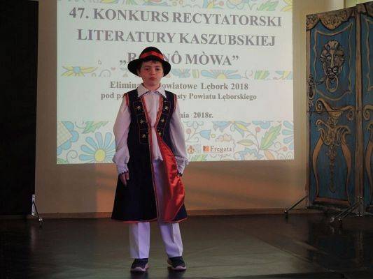  Grafika #0: Eliminacje Powiatowe 47. Konkursu Recytatorskiego ,,RODNÔ MÒWA grafika