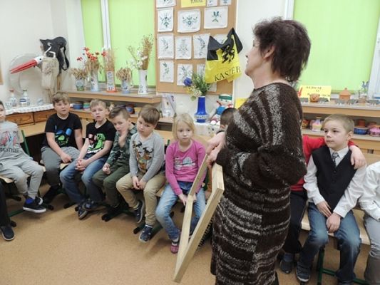  Grafika #12: ,,KROSNO, OSNOWA – WARSZTATY TKACKIE grafika