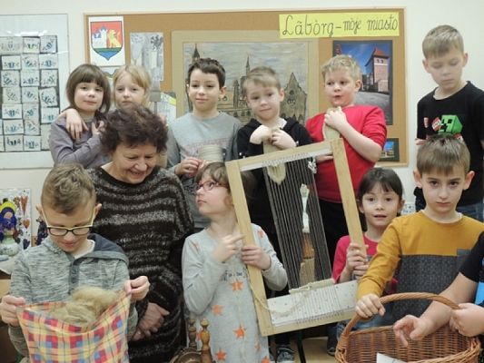  Grafika #17: ,,KROSNO, OSNOWA – WARSZTATY TKACKIE grafika