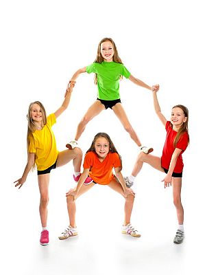 PIRAMIDY GIMNASTYCZNE grafika