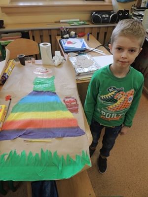  Grafika #2: PIERWSZY DZIEŃ WIOSNY grafika