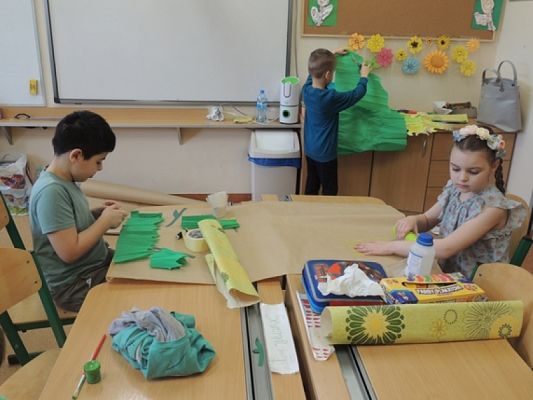  Grafika #3: PIERWSZY DZIEŃ WIOSNY grafika