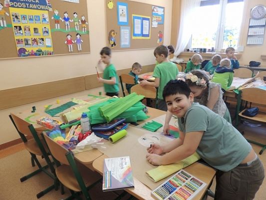  Grafika #4: PIERWSZY DZIEŃ WIOSNY grafika