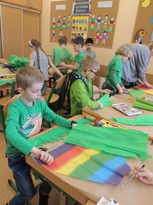  Grafika #5: PIERWSZY DZIEŃ WIOSNY grafika