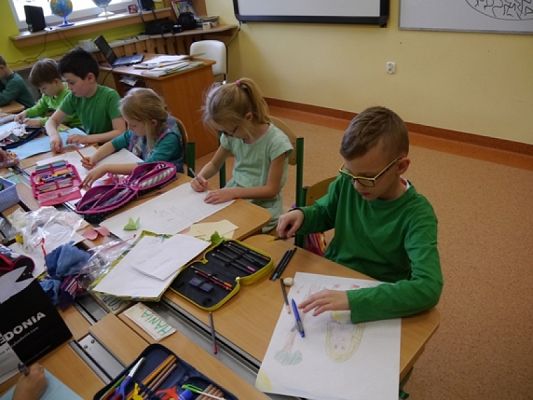  Grafika #12: PIERWSZY DZIEŃ WIOSNY grafika