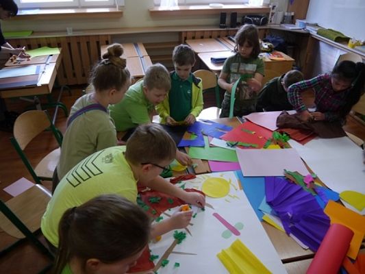  Grafika #21: PIERWSZY DZIEŃ WIOSNY grafika