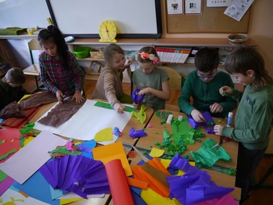  Grafika #25: PIERWSZY DZIEŃ WIOSNY grafika