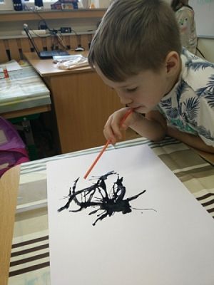  Grafika #2: KLEKSOGRAFIA grafika