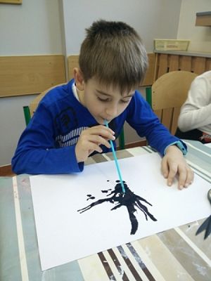  Grafika #3: KLEKSOGRAFIA grafika