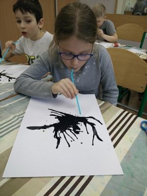  Grafika #5: KLEKSOGRAFIA grafika