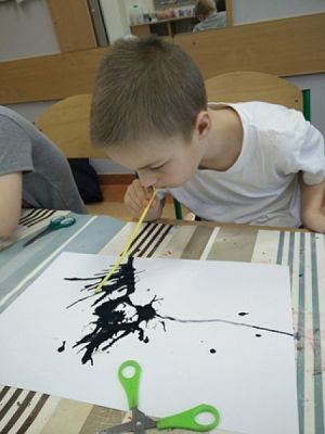  Grafika #7: KLEKSOGRAFIA grafika