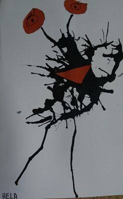  Grafika #8: KLEKSOGRAFIA grafika