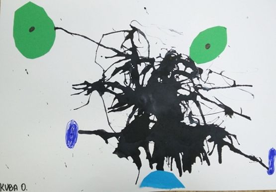  Grafika #10: KLEKSOGRAFIA grafika