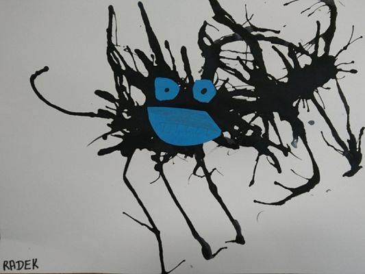  Grafika #11: KLEKSOGRAFIA grafika