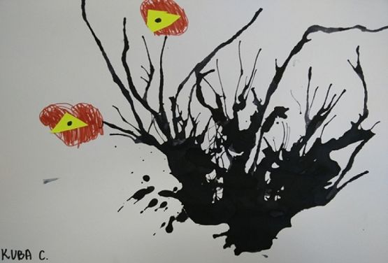  Grafika #13: KLEKSOGRAFIA grafika