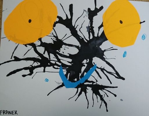  Grafika #14: KLEKSOGRAFIA grafika