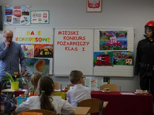  Grafika #2: Miejski Konkurs Wiedzy Pożarniczej ŻYJ BEZPIECZNIE 2018 dla klas pierwszych grafika