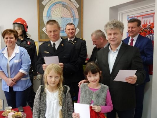  Grafika #7: Miejski Konkurs Wiedzy Pożarniczej ŻYJ BEZPIECZNIE 2018 dla klas pierwszych grafika