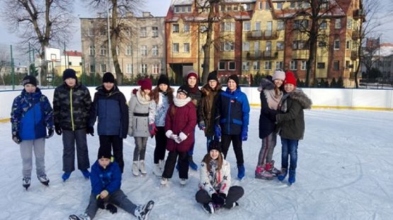  Grafika #22: WF zimą na lodowisku grafika