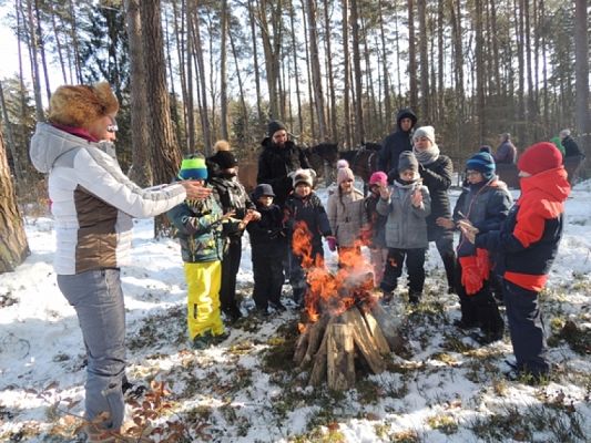  Grafika #8: ,,Pędzi, pędzi kulig niczym błyskawica… grafika