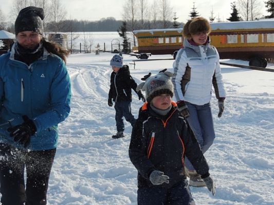  Grafika #17: ,,Pędzi, pędzi kulig niczym błyskawica… grafika