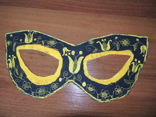  Grafika #9: WYRÓŻNIENIA W POWIATOWYM KONKURSIE PLASTYCZNYM ,,KASZUBSKA MASKA JASEŁKOWA grafika