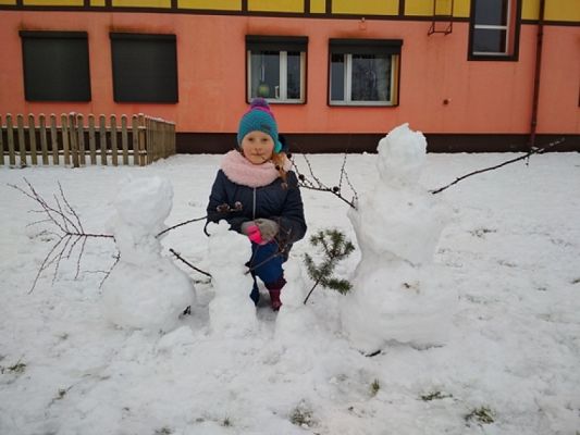  Grafika #20: ZABAWY NA ŚNIEGU grafika