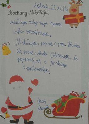  Grafika #4: LISTY DO ŚWIĘTEGO MIKOŁAJA grafika