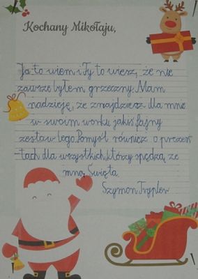  Grafika #7: LISTY DO ŚWIĘTEGO MIKOŁAJA grafika