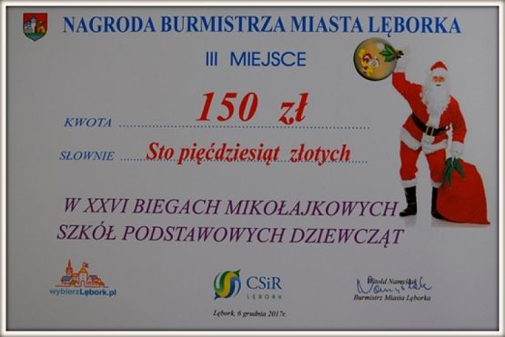  Grafika #16: BIEG MIKOŁAJKOWY grafika