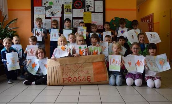  Grafika #1: NIE PAL PRZY MNIE PROSZĘ grafika