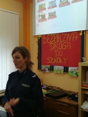  Grafika #8: SPOTKANIE Z POLICJANTKĄ grafika