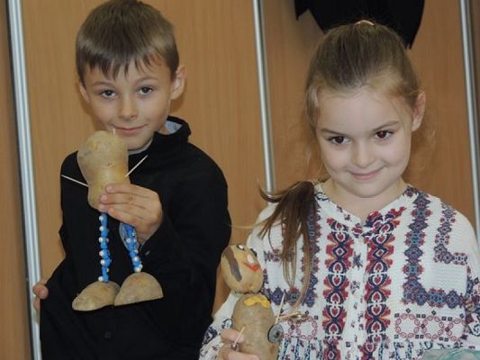  Grafika #10: "ZIEMNIACZANY KRÓL" grafika