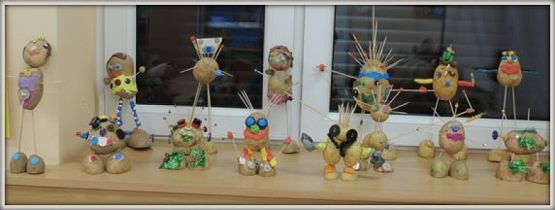  Grafika #16: "ZIEMNIACZANY KRÓL" grafika