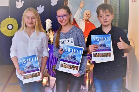  Grafika #2: SZKOLNY "KONKURS PAPIESKI" grafika