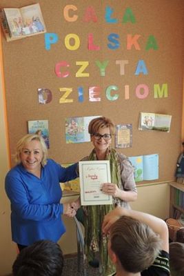  Grafika #10: SZKOLNA EDYCJA OGÓLNOPOLSKIEJ AKCJI SPOŁECZNEJ ,,CAŁA POLSKA CZYTA DZIECIOM grafika