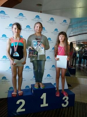  Grafika #0: OTWARTE AMATORSKIE ZAWODY PŁYWACKIE DLA DZIECI W ŁEBIE grafika